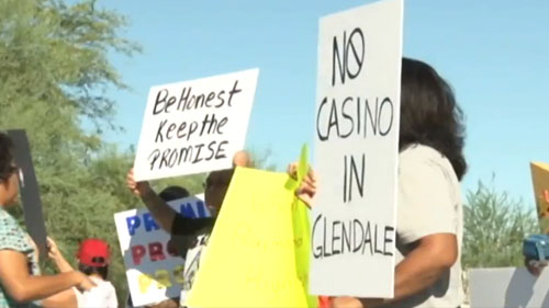 A Senate committee considered a bill to block the Tohono O'odham casino - and any others in the Valley for now. Cronkite News' <b>Justin McDuffie</b> reports from Washington.